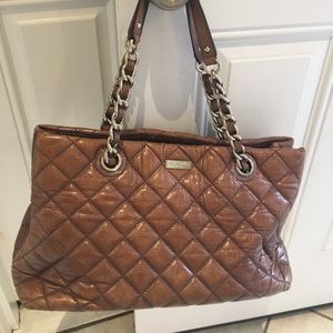 Gently used Quilted Kate Spade shoulder bag